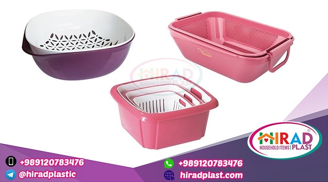 Homeware plastic containers