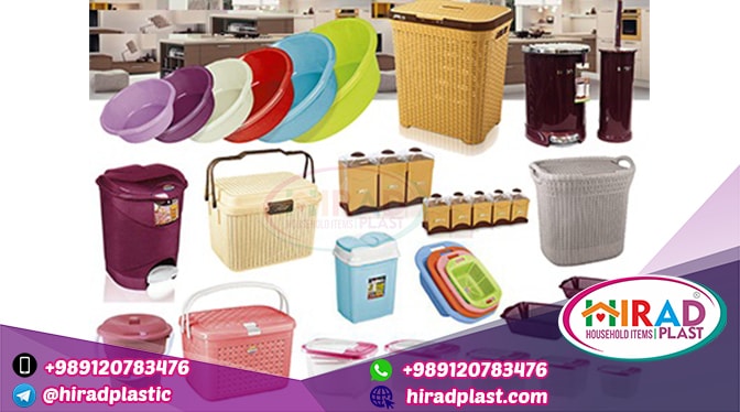 Homeware plastic containers