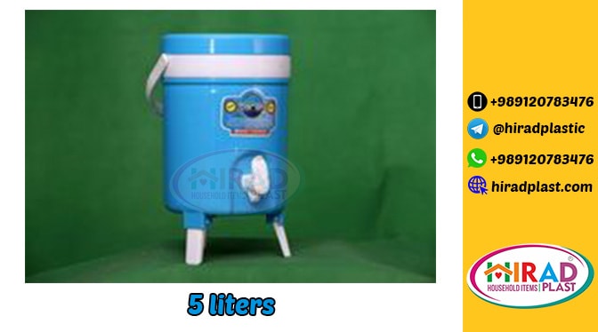 Plastic water cooler jug