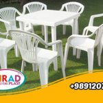 Plastic table and chairs for sale