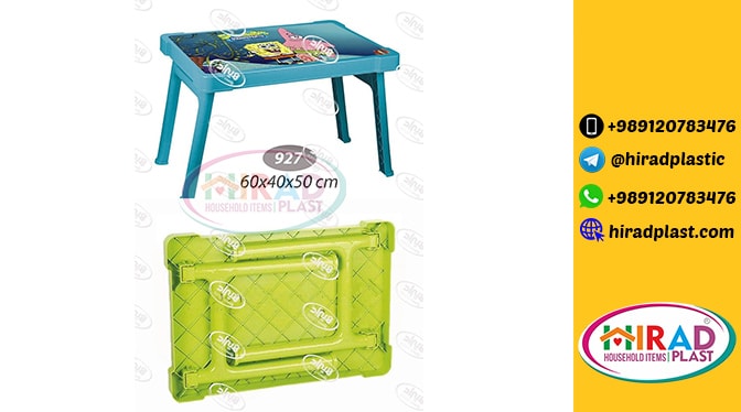 Children’s plastic table and chairs