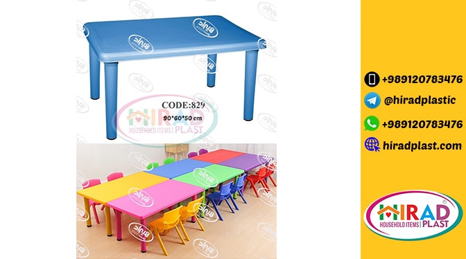 Children’s plastic table and chairs