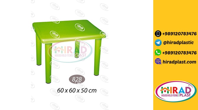 Children’s plastic table and chairs