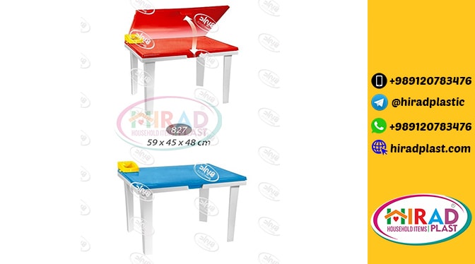 Children’s plastic table and chairs