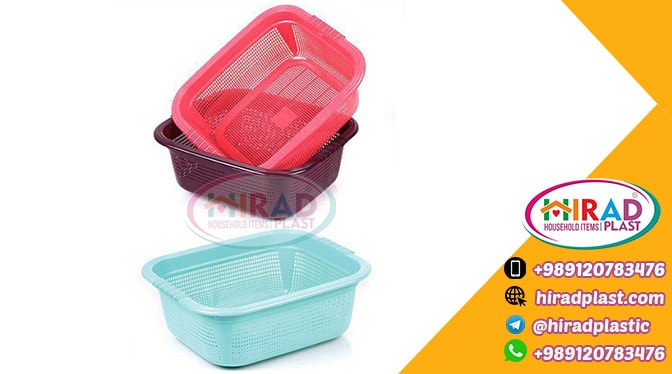 Plastic household equipments