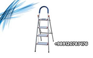 Folding aluminium ladder